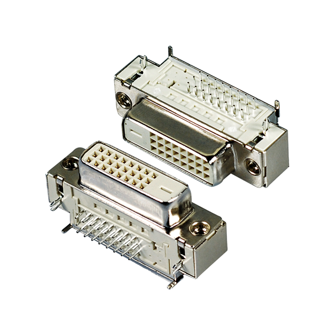 DVI 24+1 F 90°DIP 全包屏蔽