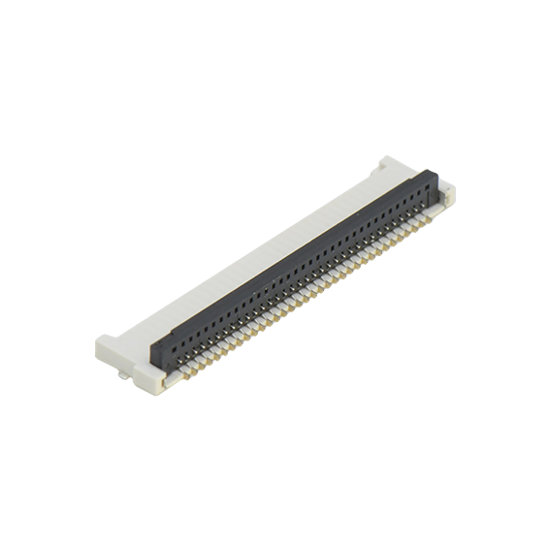 F0801 FPC FFC连接器Pitch 0.80mm H1.6mm 卧式双面接后掀盖 SMT型FPC