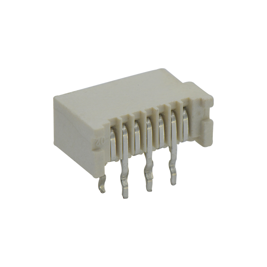 F1251 FPC FFC连接器Pitch 1.25mm 90°A型卧插