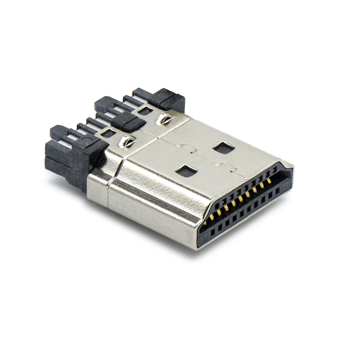 HDMI连接器A TYPE 180°焊线式
