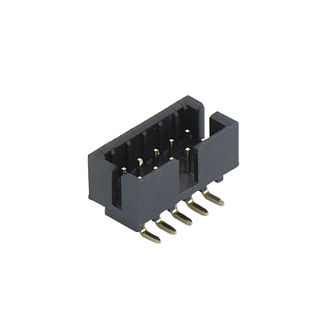 BH2074 简牛连接器 Pitch 2.00mm 简牛 塑高6.4 90度 带窗口