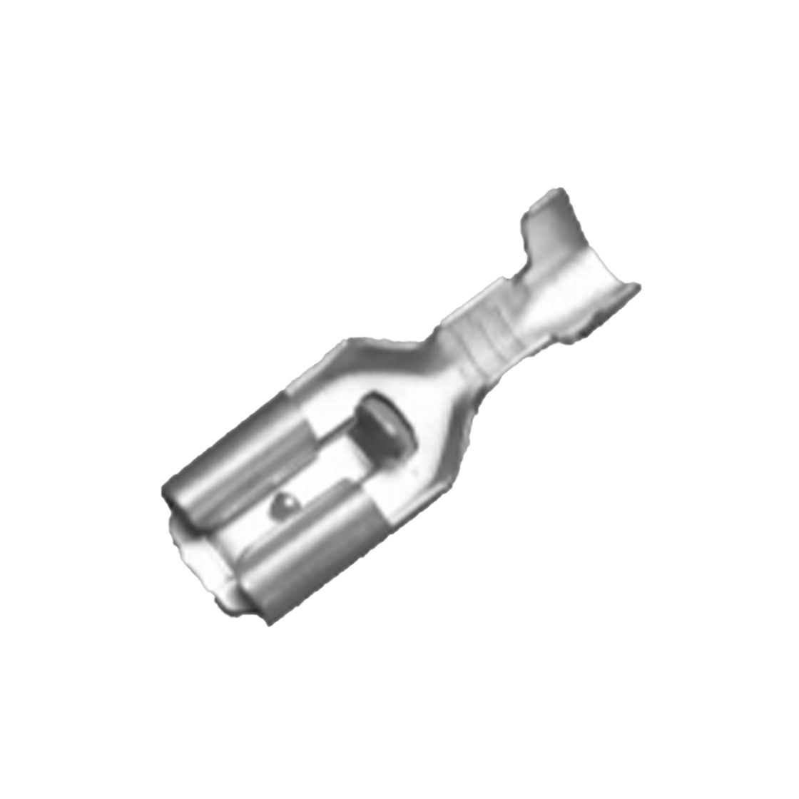 无绝缘250系列直型带锁母插片连续端子 LT25008 接线16-20AWG 公片厚度0.8mm