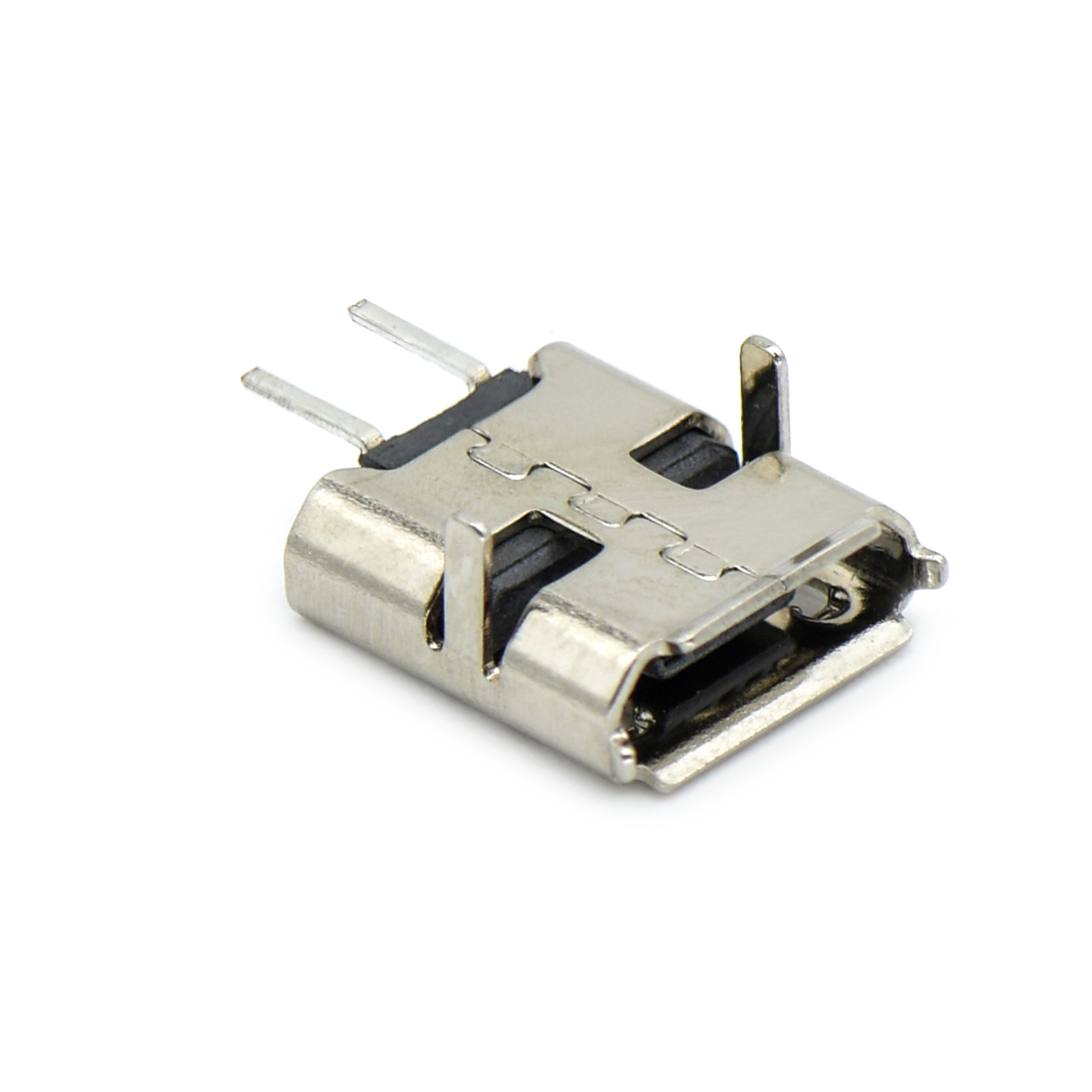 USB连接器Micro USB 5P/F B Type DIP7.15(1.5×0.9)mm 2P贴板
