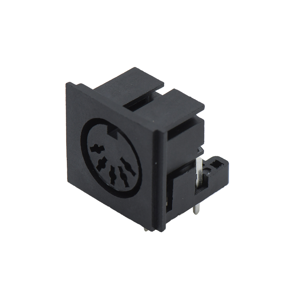 Mini Din 5P SOCKET 90°DIP