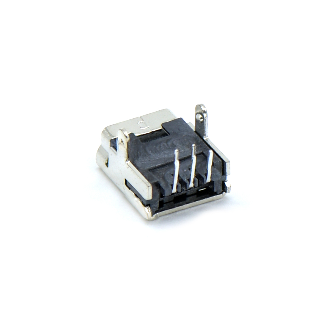 USB连接器MINI USB 5P/F B Type DIP插板式 两脚插板