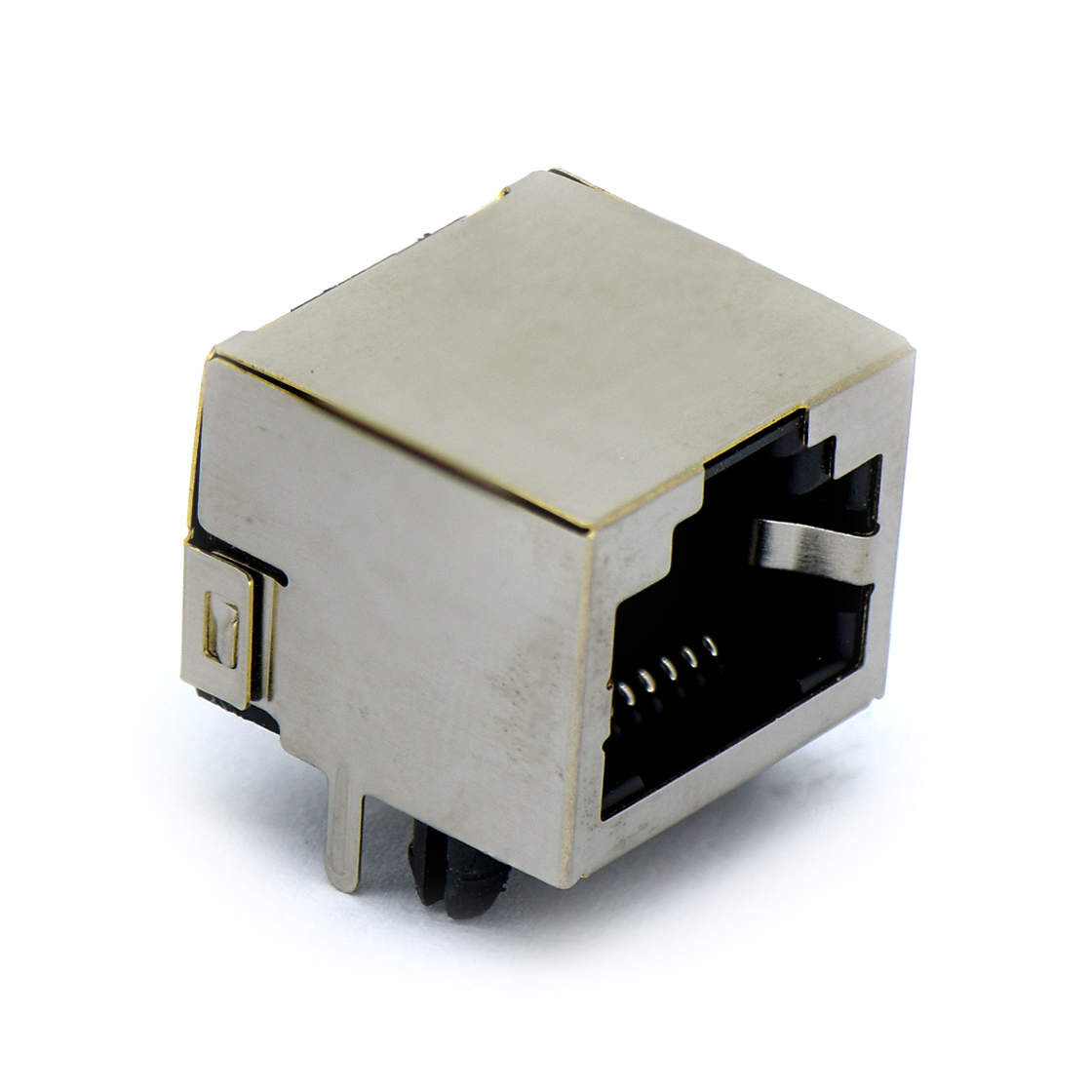 RJ连接器 RJ45 8P8C DIP 两脚插板 全包 无弹