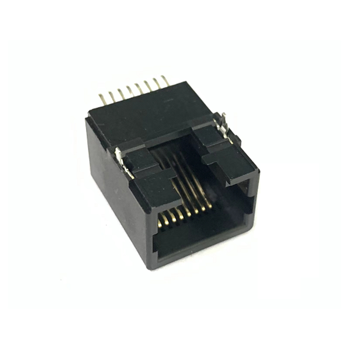 RJ连接器 RJ45 10P8C SMT 1X1 全塑 L=18.1mm