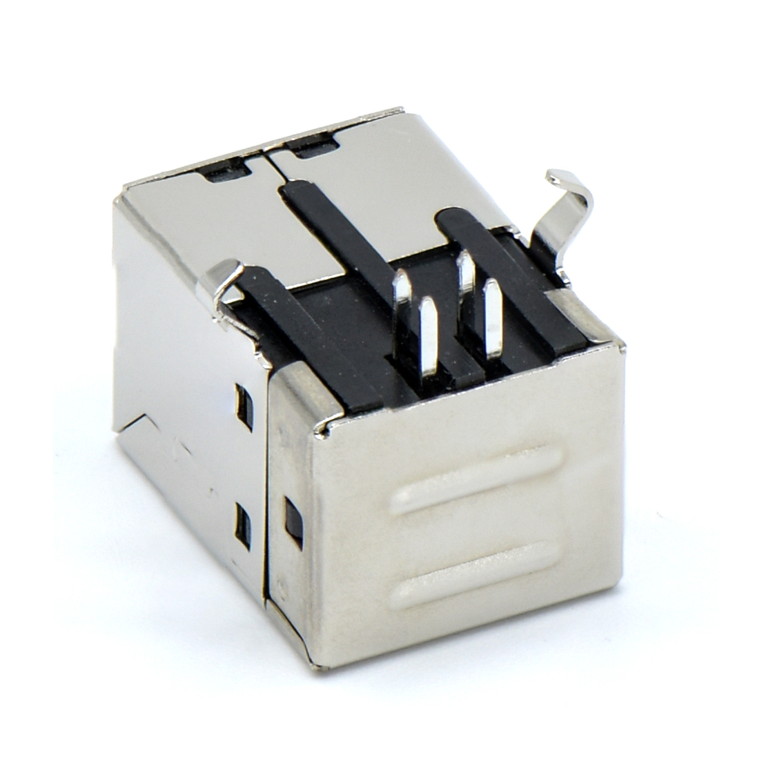 USB连接器USB2.0 BF 单层 90度 插板