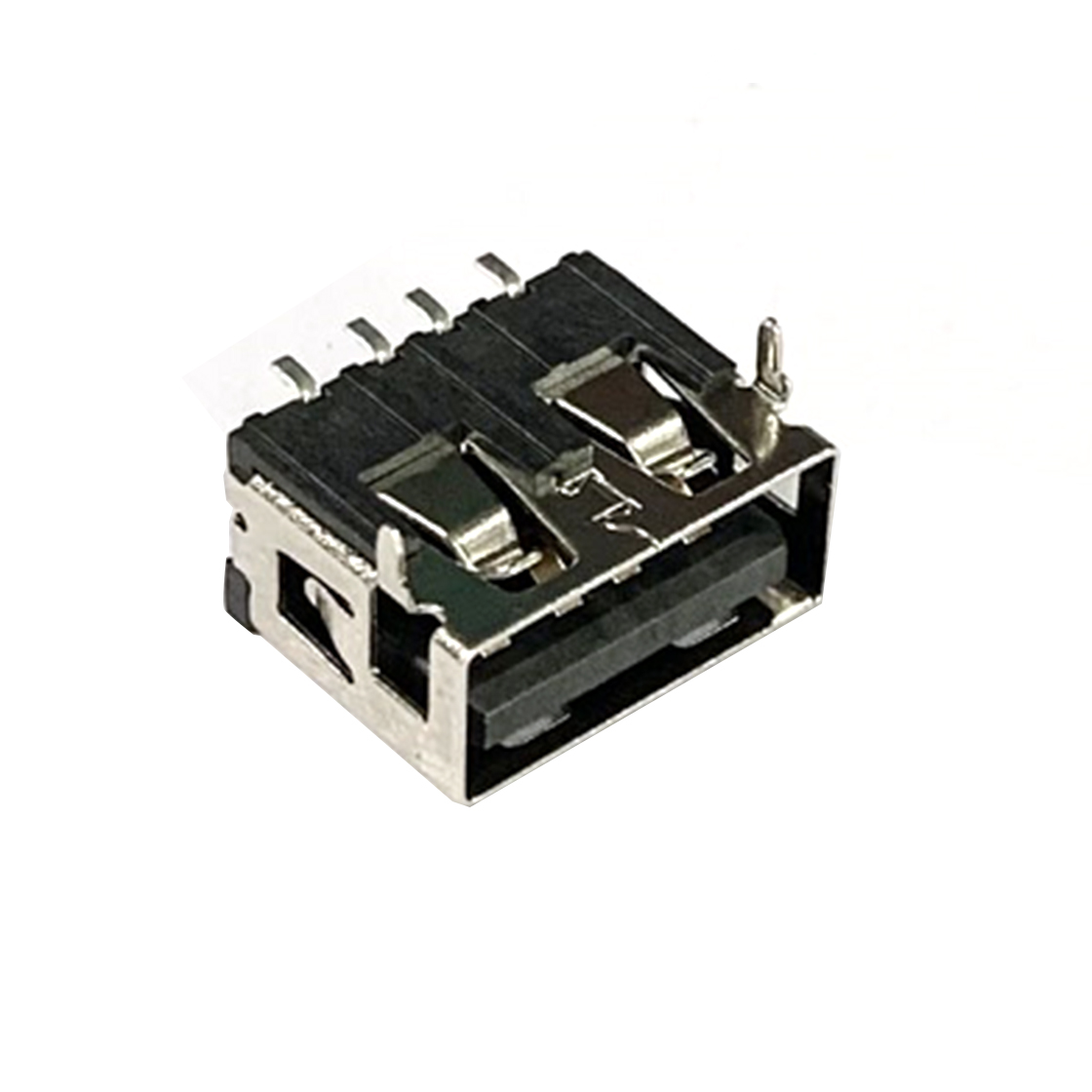 USB连接器USB2.0 AF SMT 两脚插板10.0MM 无边