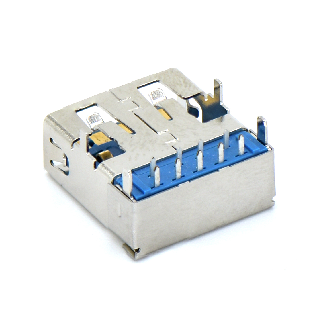 USB连接器USB3.0 AF 单层 DIP 四脚插板