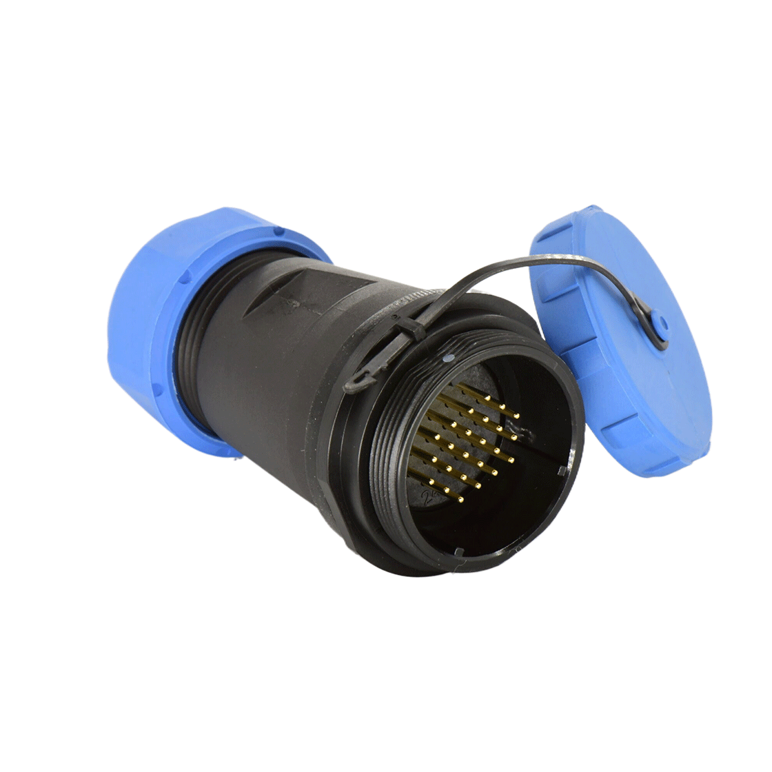 DP29系列 圆形航空插头 24芯电缆对接公插座 电缆直径13-16mm