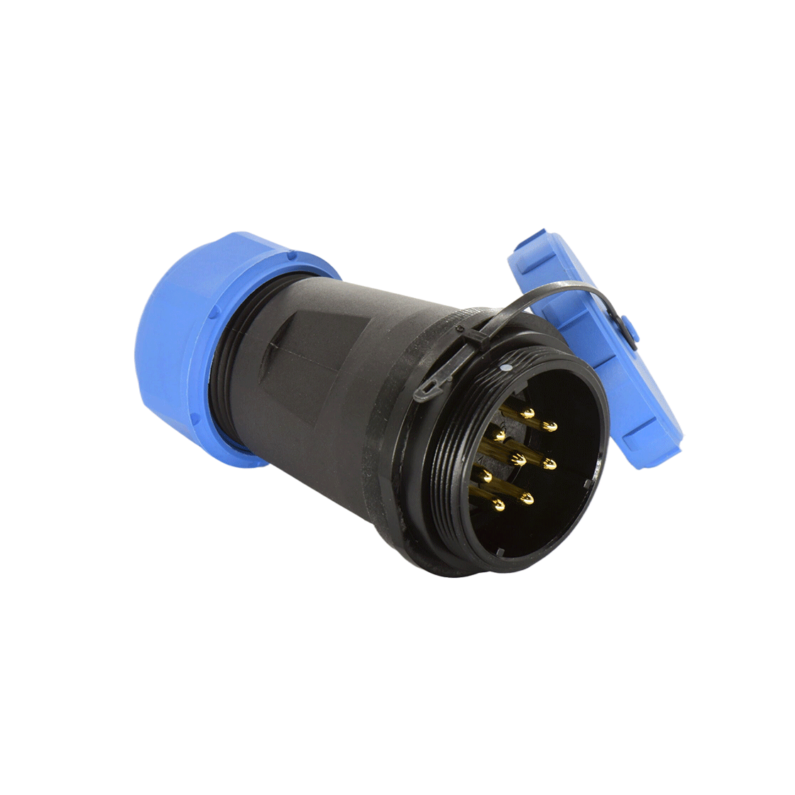 DP29系列 圆形航空插头 8芯电缆对接公插座 电缆直径13-16mm