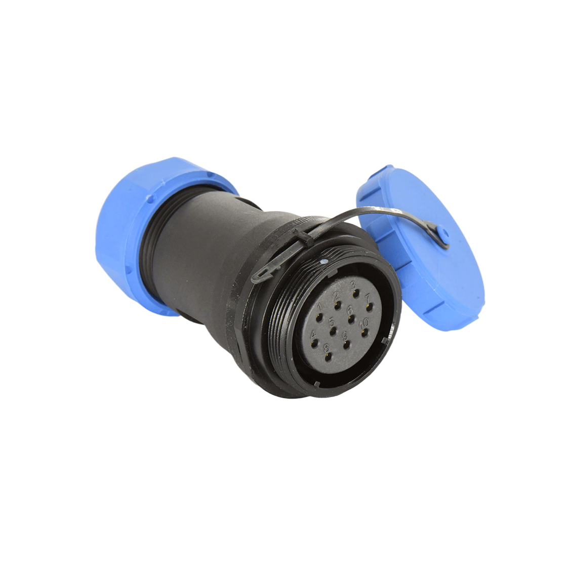 DP29系列 圆形航空插头 10B芯电缆对接母插座 电缆直径13-16mm