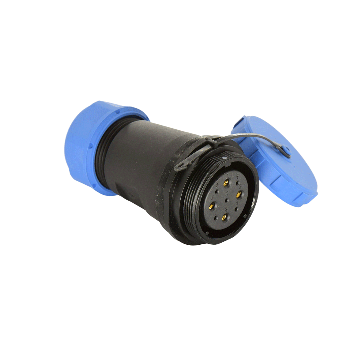 DP29系列 圆形航空插头 9芯电缆对接母插座 电缆直径13-16mm