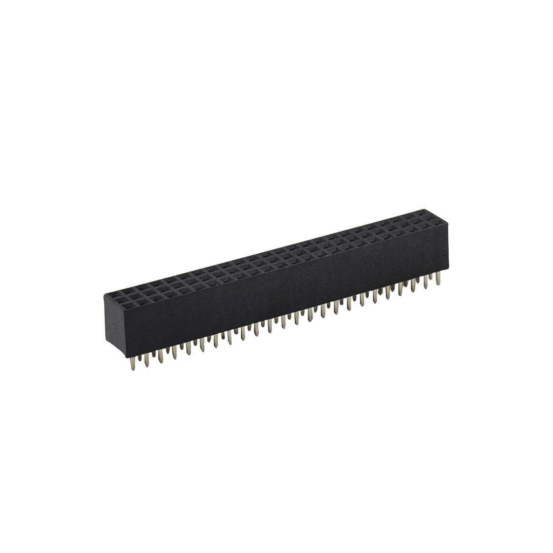 FH2541 排母连接器 Pitch 2.54mm 180° 三排 DIP H8.5W7.5单塑排母 PC3.0