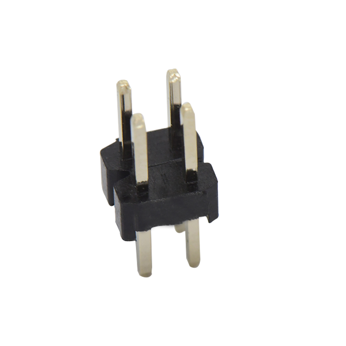 PH2005 排针连接器 Pitch 2.00mm 180° 双排 DIP H2.0 W4.0 单塑排针 PA3.9 PC2.8 L=8.7