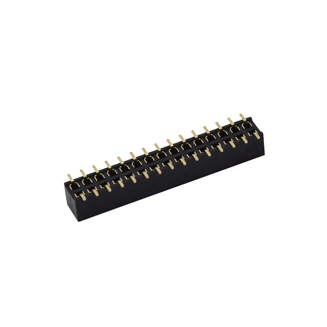 PH2005 排针连接器 Pitch 2.00mm 180° 双排H2.0 W4.0 双塑排针 SMT PC5.5 PB1.6 PA3.0