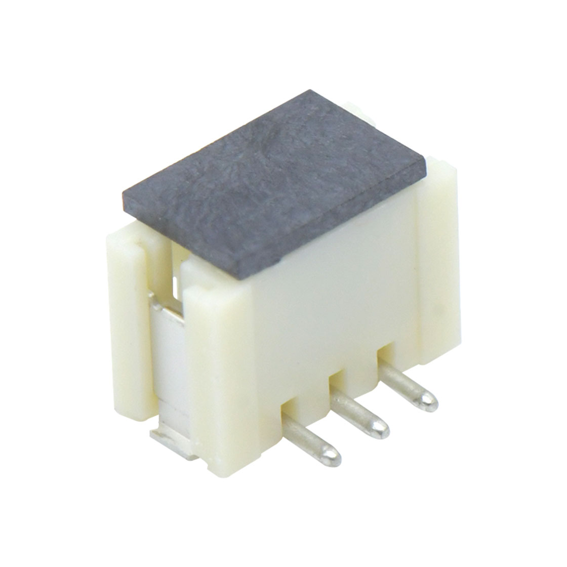 胜蓝1.5线对板连接器 直立式180°单排SMT型 Wafer 3Pin 本色 HF