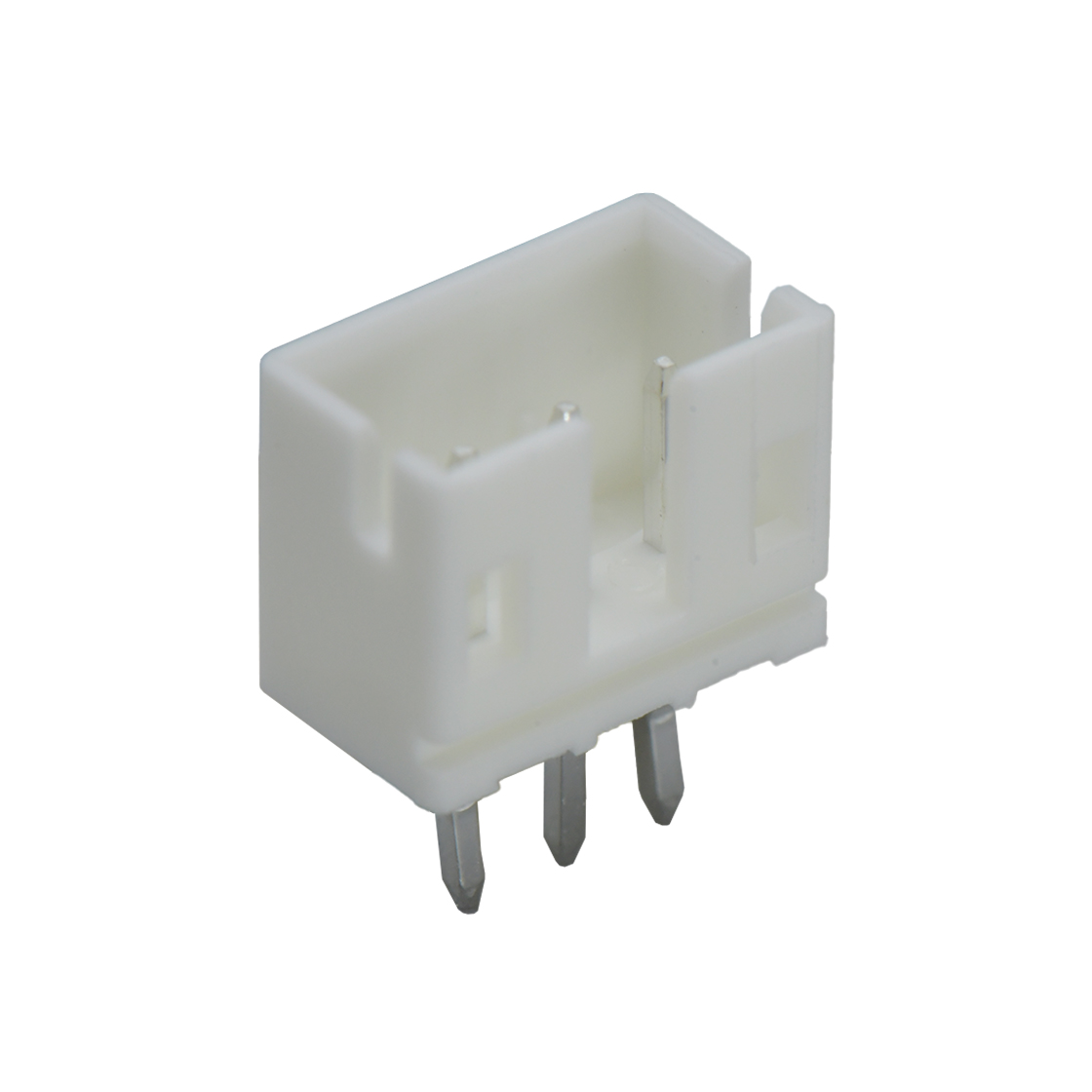 胜蓝2.0线对板连接器 180°直立式单排打外K DIP型 Wafer 3pin 本色 HF