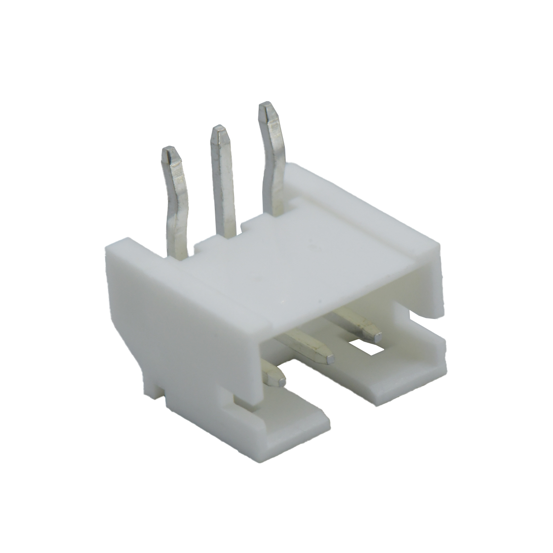 胜蓝2.0线对板连接器 90°卧式单排DIP型打外K Wafer 3pin 本色 HF