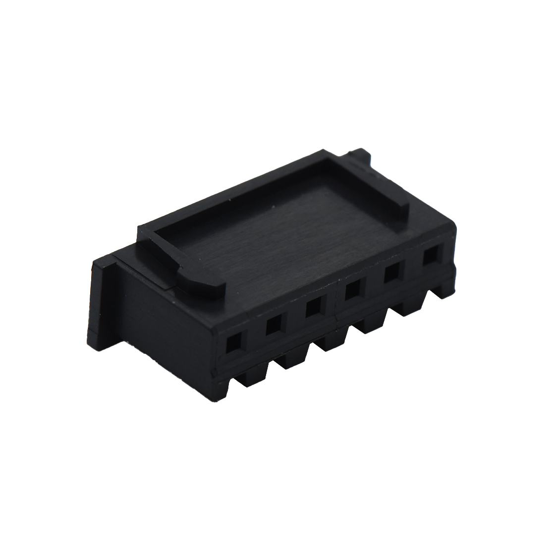 胜蓝2.5线对板连接器 单排 Housing 6pin 黑色 HF