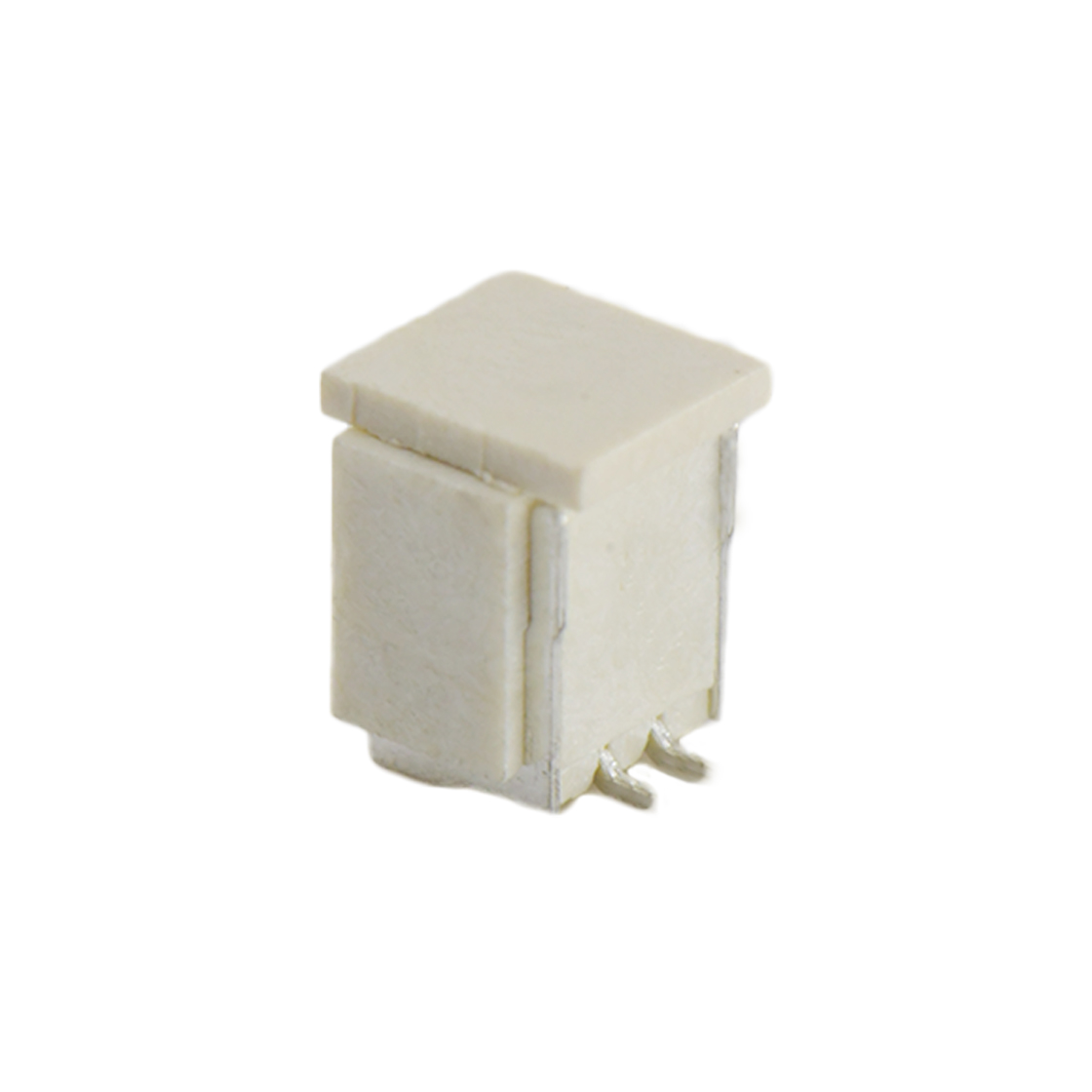 A1002线对板连接器Pitch 1.00mm 180° 单排立贴 Wafer 2Pin本色 亮锡
