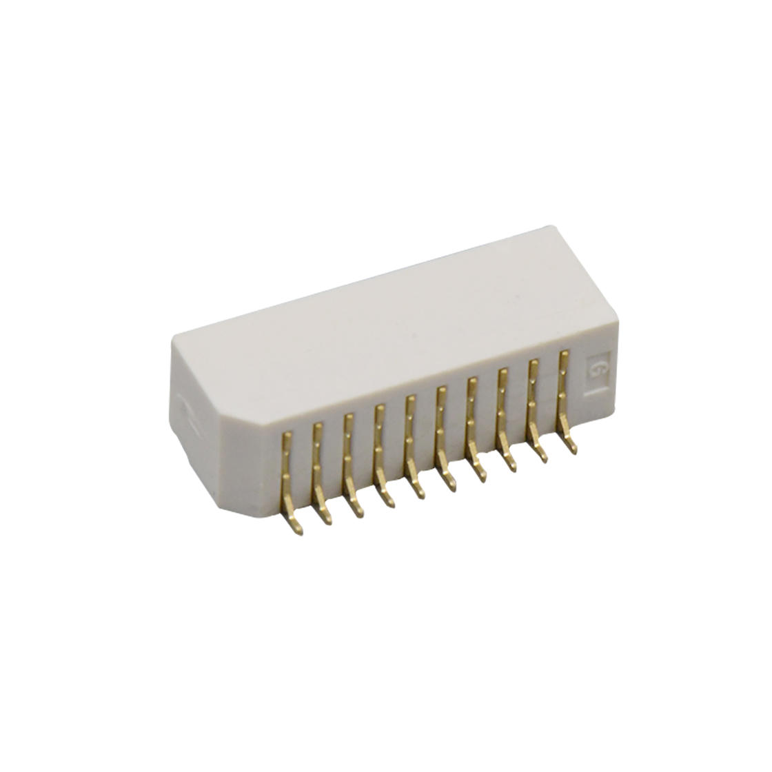 A1007线对板连接器Pitch 1.00mm 90°H3.9mm卧贴 双排WAFER