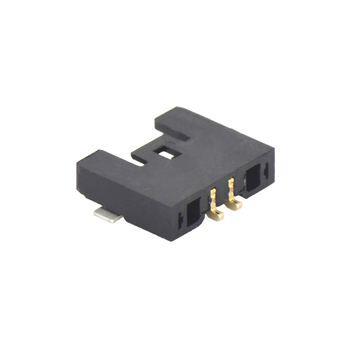 A1012线对板连接器Pitch 1.00mm 90°单排卧贴 Wafer PA4T 无卤