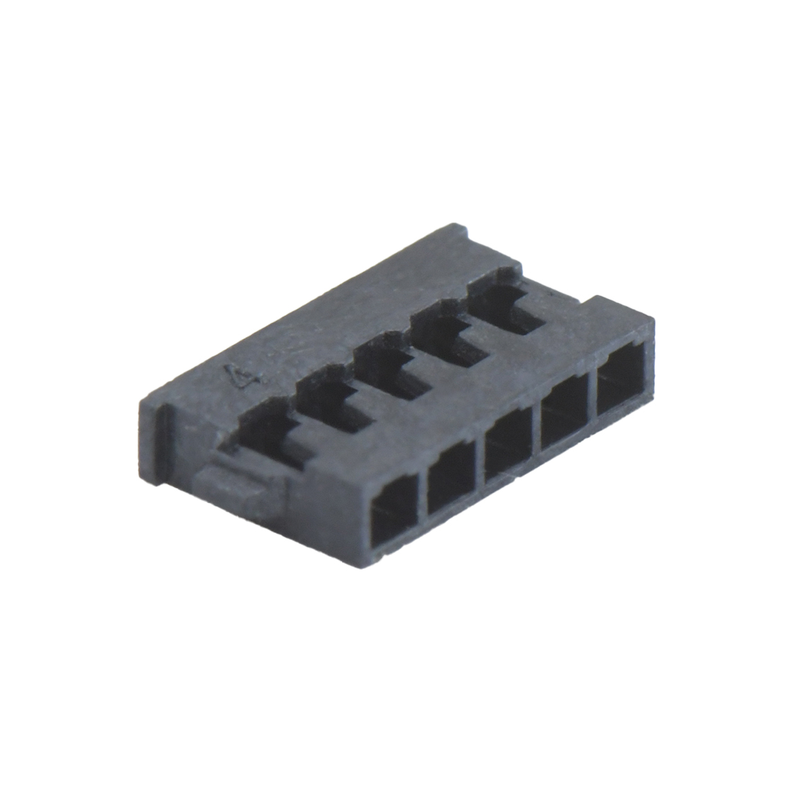 A1201线对板连接器Pitch 1.20mm单排胶壳 5Pin黑色