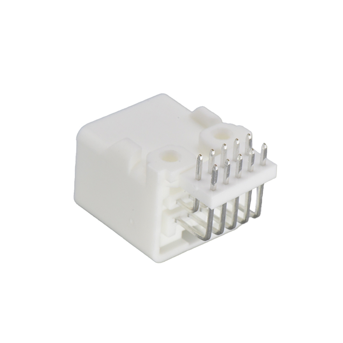 A2201线对板连接器Pitch 2.20mm 90°卧插带扣 汽车连接器
