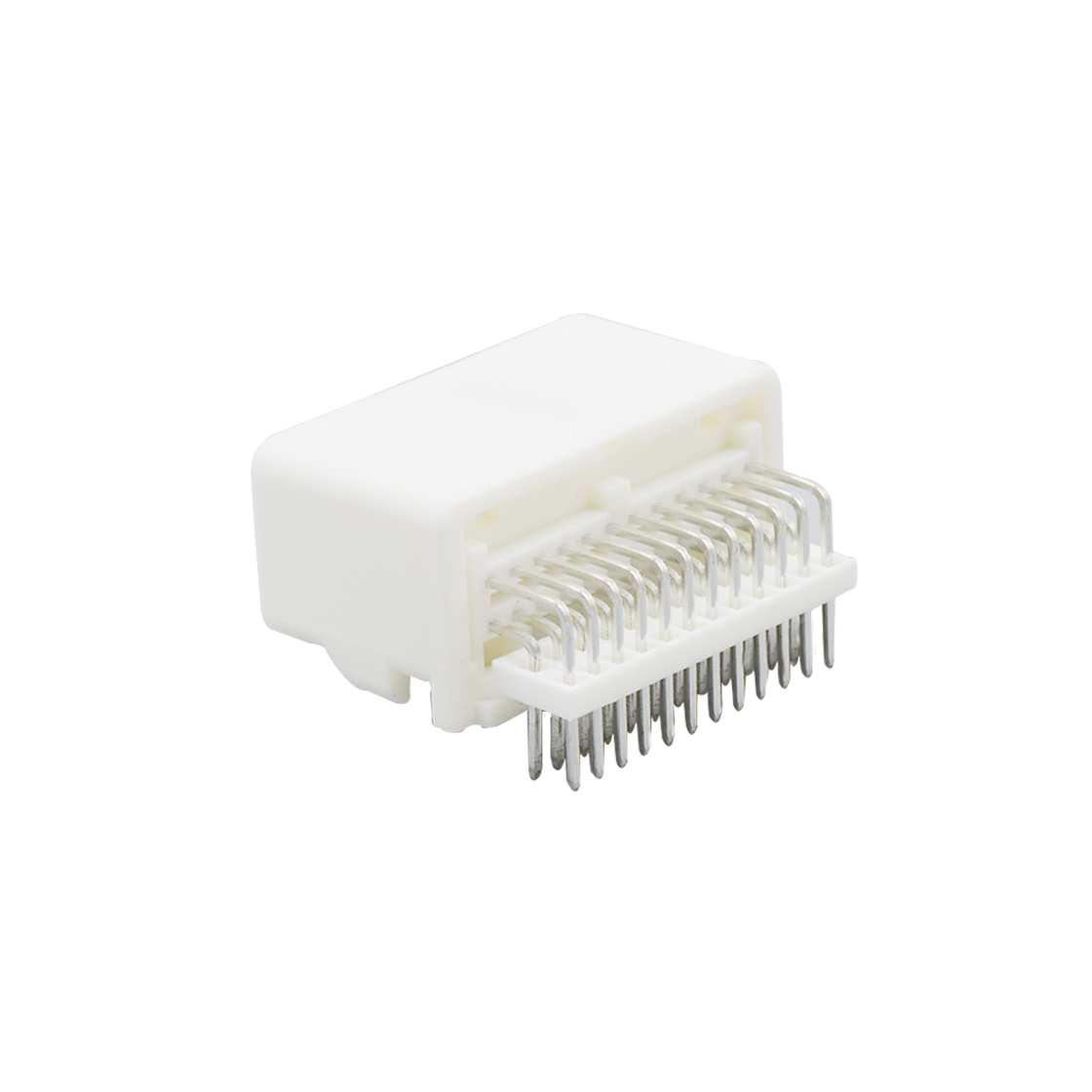 A2201线对板连接器Pitch 2.20mm 90°卧插带扣 汽车连接器