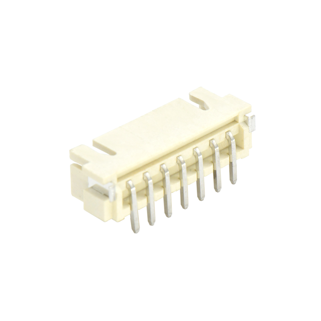 A2501线对板连接器Pitch 2.50mm 90°WAFER 无K 7Pin本色 PA66