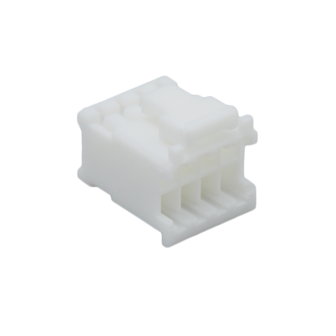 A2038线对板连接器Pitch 2.00mm双排带扣无logo胶壳 2X4Pin本色