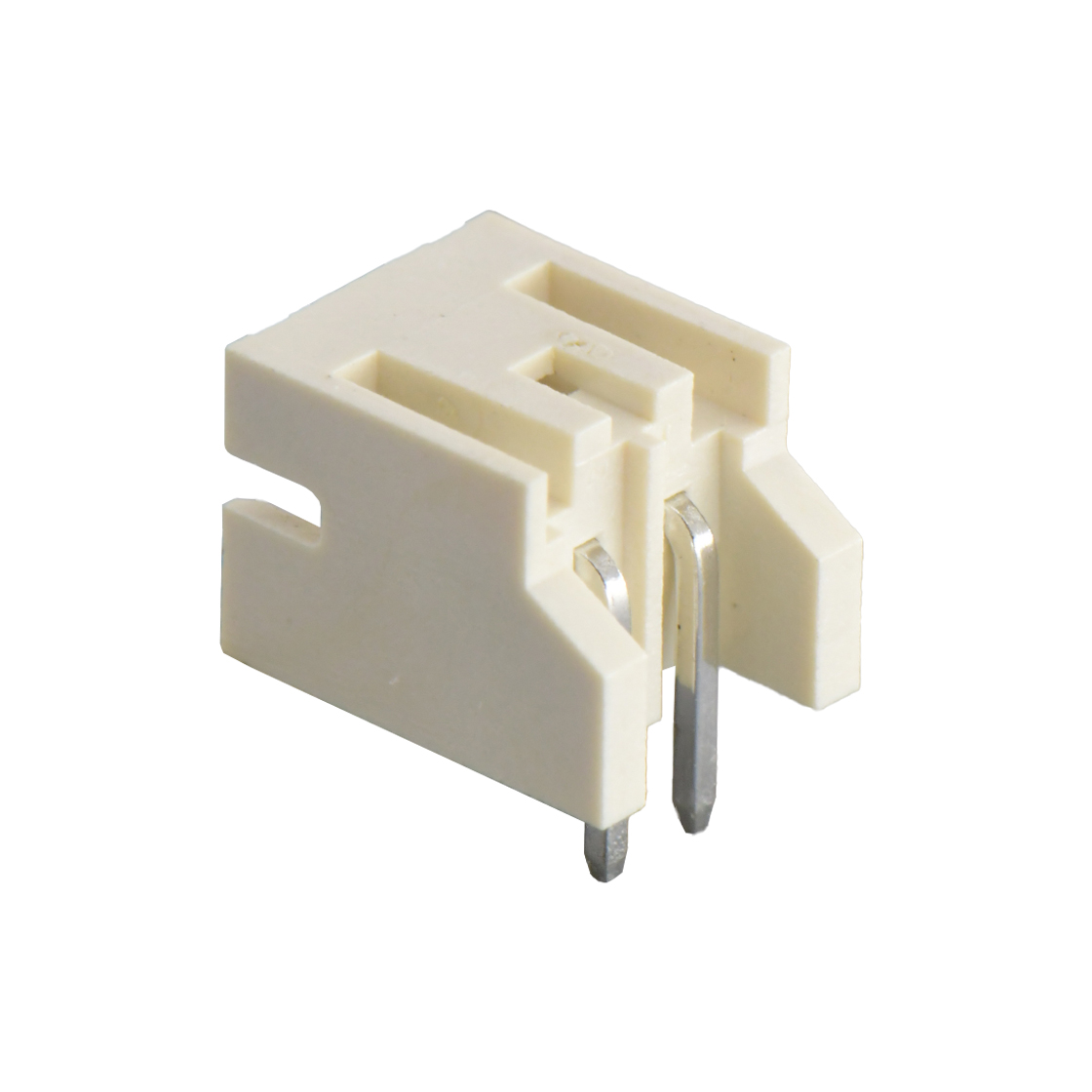 A2001线对板连接器Pitch 2.00mm 90°单排卧插带定位墙 Wafer 过通孔回流焊
