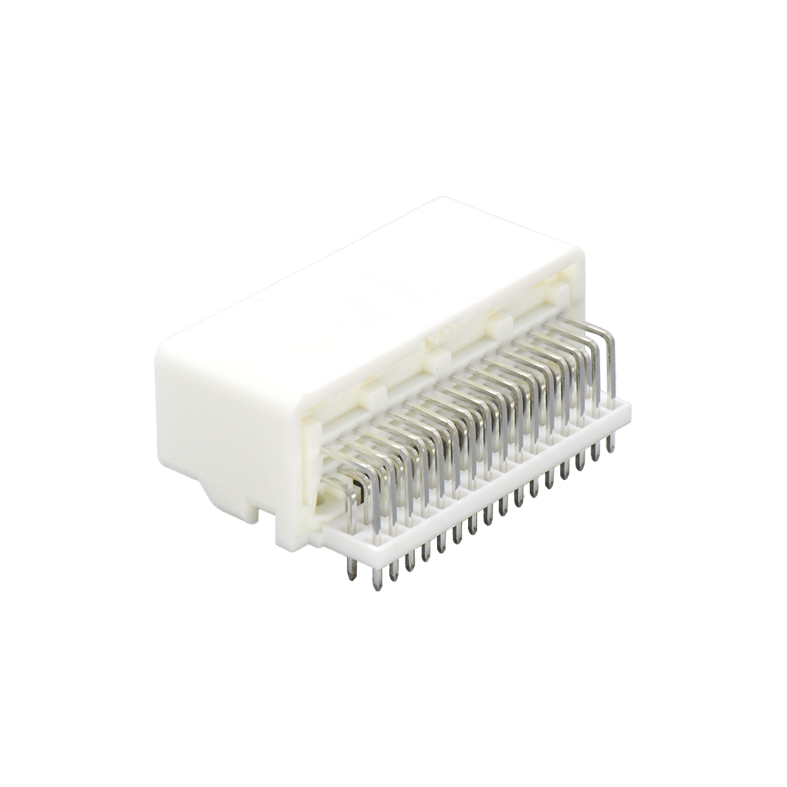 A2201线对板连接器Pitch 2.20mm 90°卧插带扣 汽车连接器