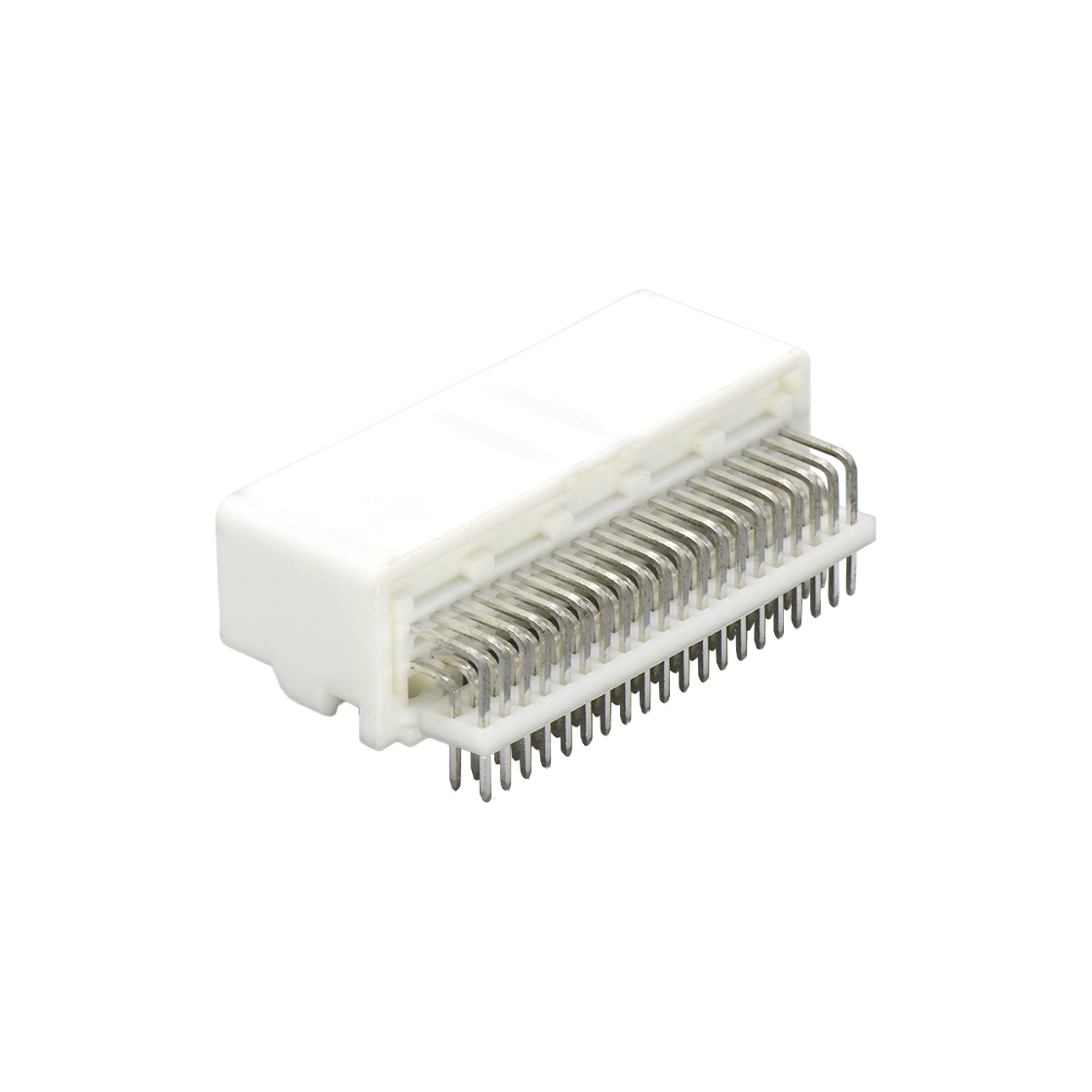 A2201线对板连接器Pitch 2.20mm 90°卧插带扣 汽车连接器