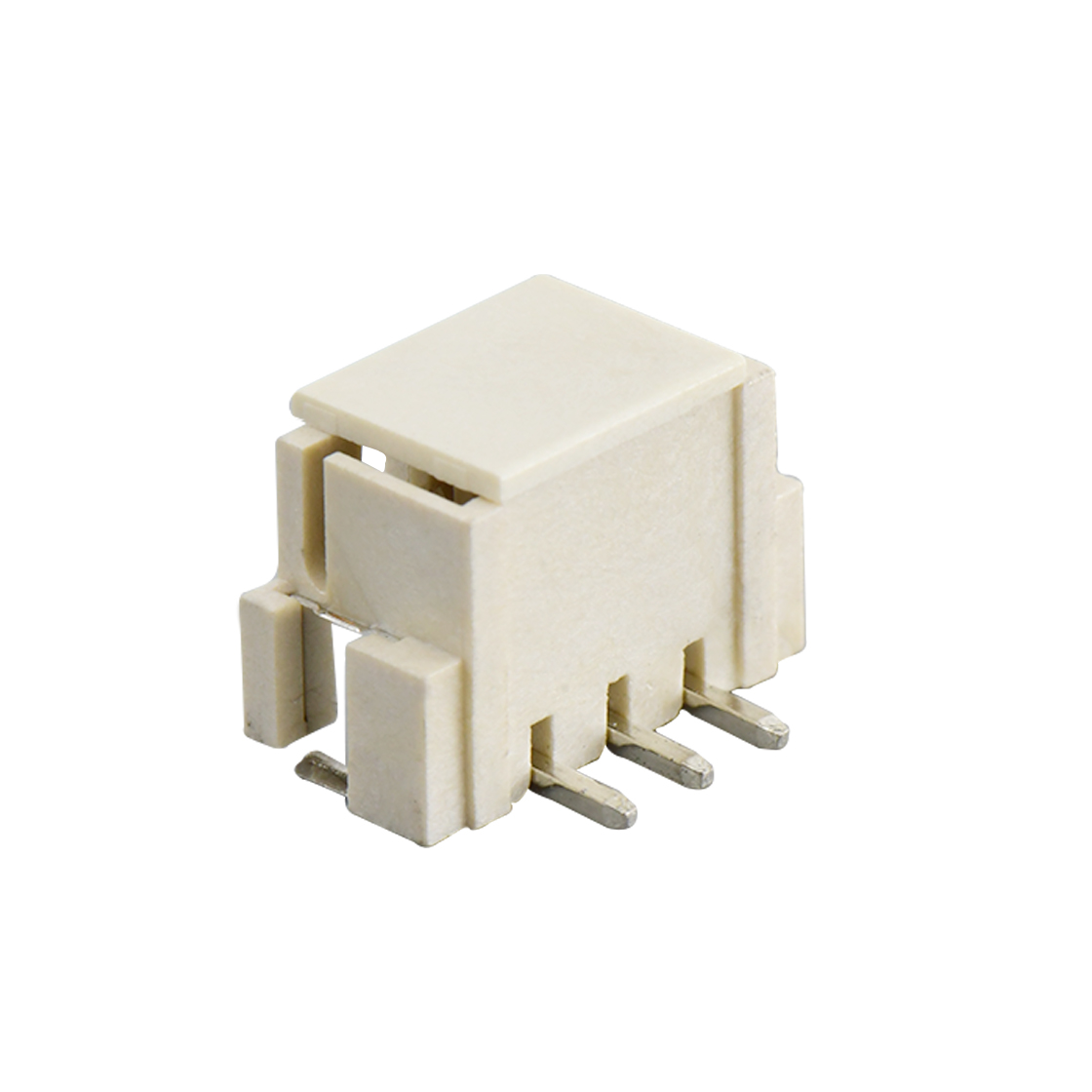 A2509线对板连接器Pitch 2.50mm 180°单排立贴 无卤Wafer 3Pin本色镀亮锡