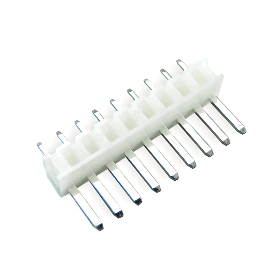 A2504线对板连接器Pitch 2.50mm单排立插 Wafer 09Pin本色 亮锡