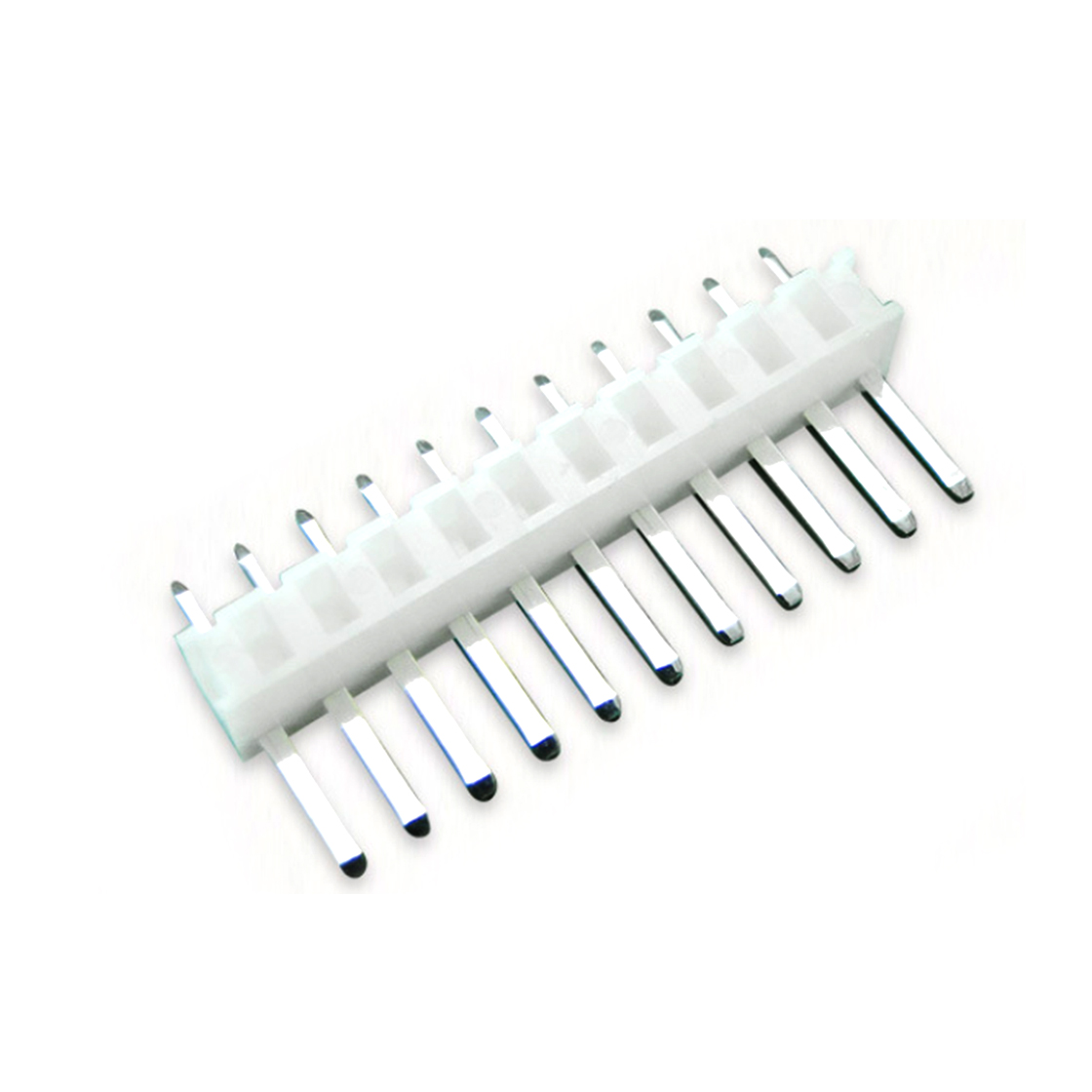 A2504线对板连接器Pitch 2.50mm单排立插 Wafer 11Pin本色 亮锡