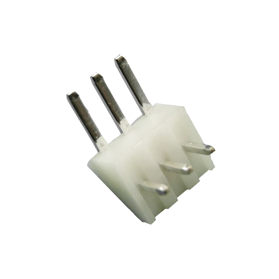 A2504线对板连接器Pitch 2.50mm单排卧插 Wafer 03Pin本色 亮锡