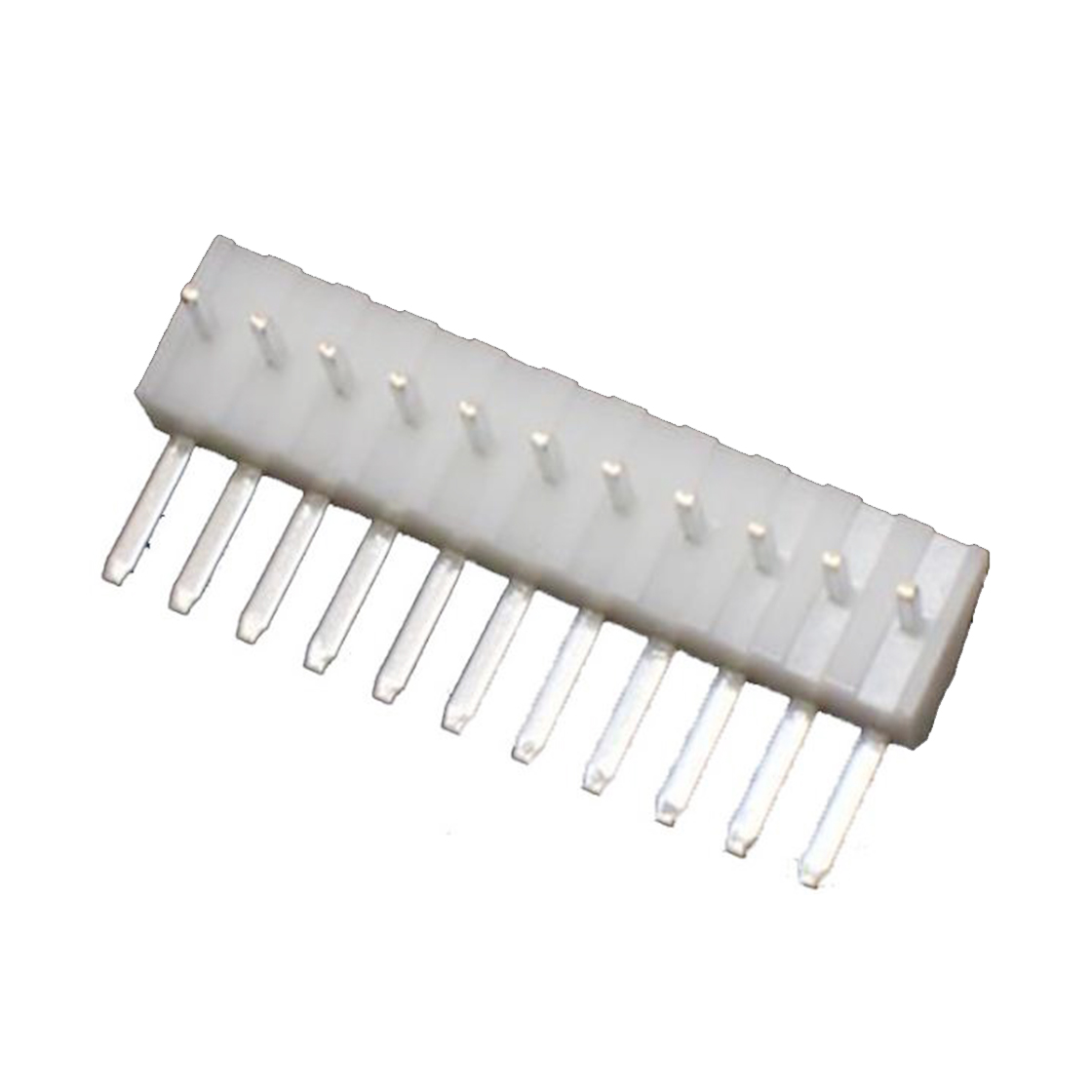 A2504线对板连接器Pitch 2.50mm单排卧插 Wafer 11Pin本色 亮锡