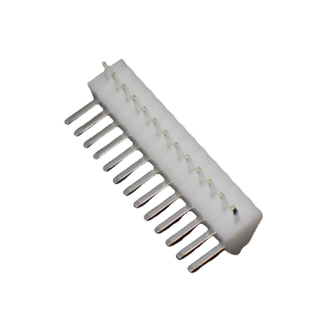A2504线对板连接器Pitch 2.50mm单排卧插 Wafer 13Pin本色 亮锡