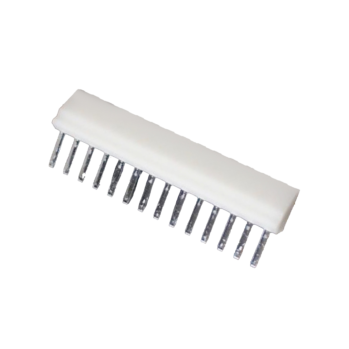 A2504线对板连接器Pitch 2.50mm单排卧插 Wafer 14Pin本色 亮锡