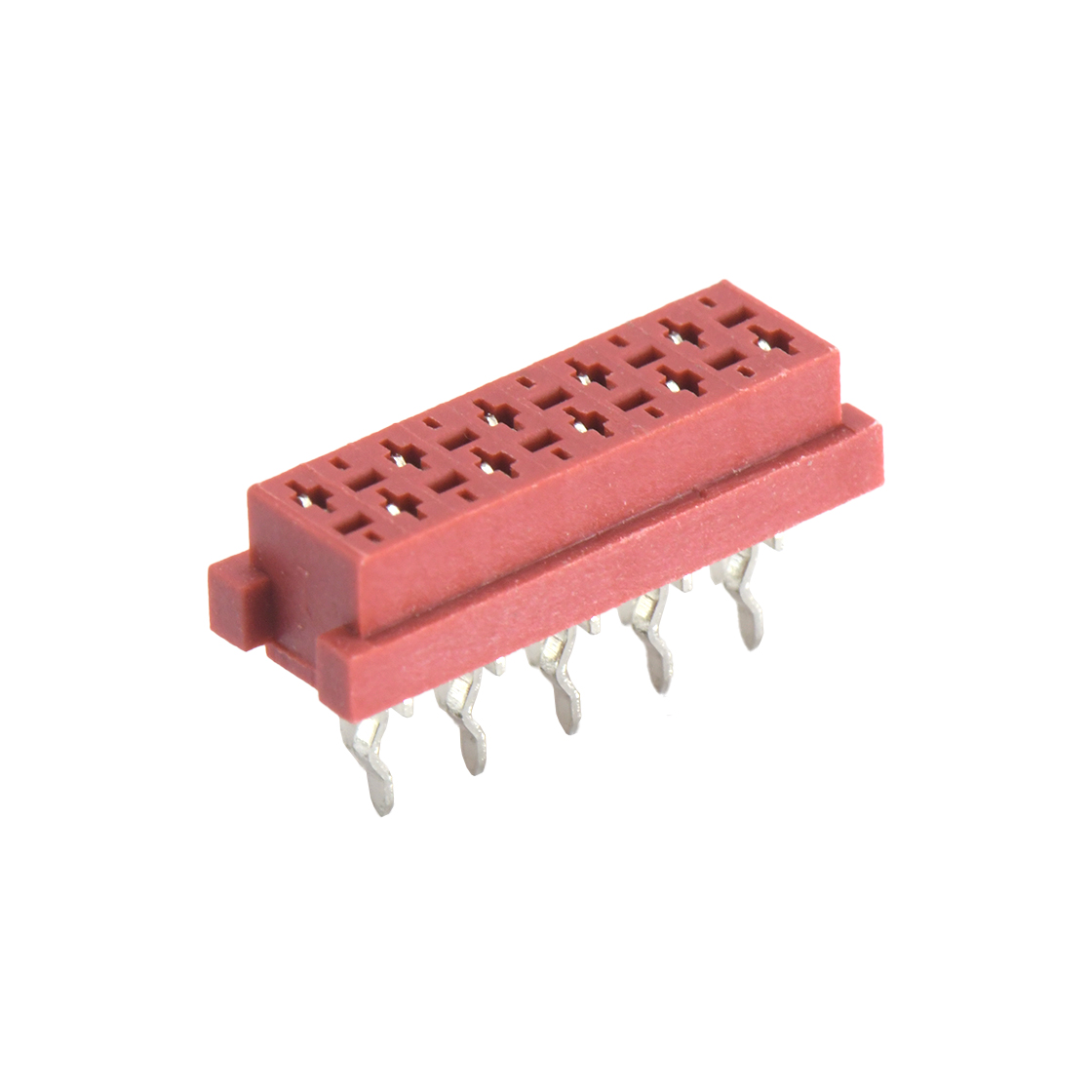 D1275 IDC连接器 Pitch 1.27mm 180° 双排 DIP IDC公座