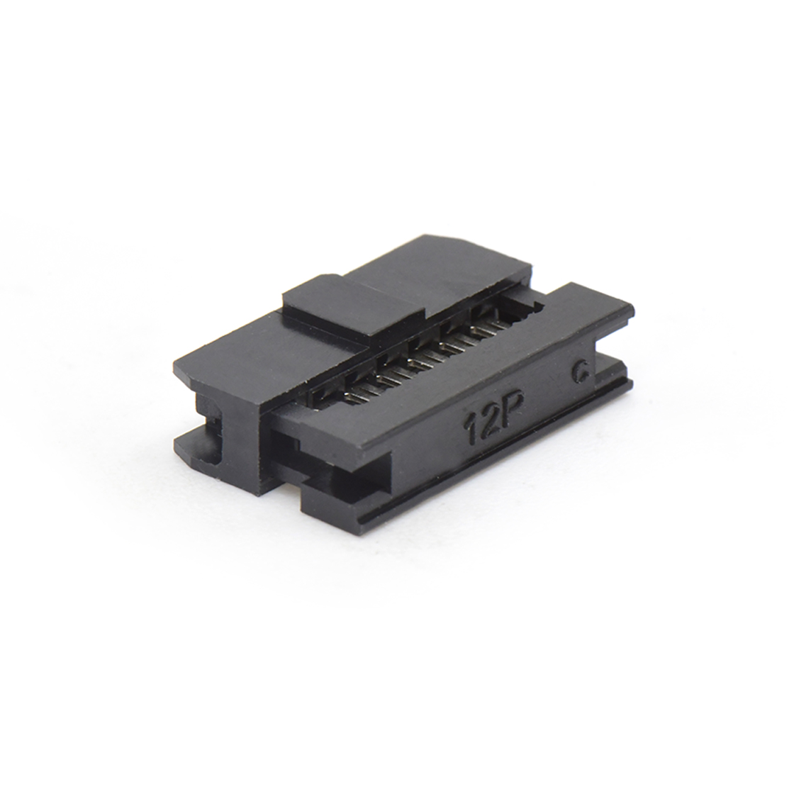 D2075 IDC连接器 Pitch 2.00mm 180°常规款双排 IDC 两件套