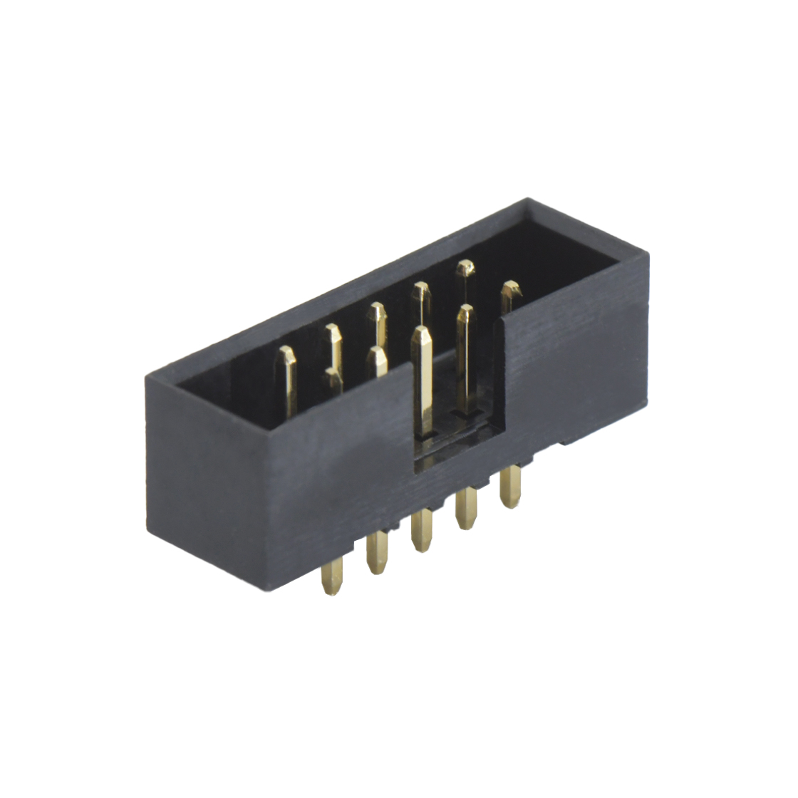 BH2075 简牛连接器 Pitch 2.00mm 180° 双排 塑高5.7 DIP 常规款简牛 PC 2.5MM
