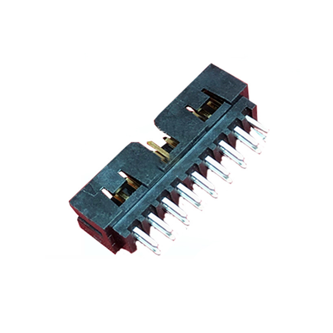BH2074 简牛连接器 Pitch 2.00mm 简牛 塑高6.4 180° 带窗口