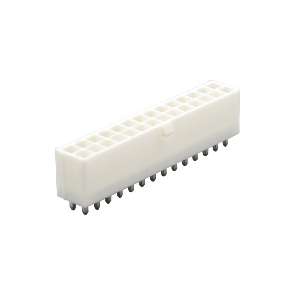 C4201线对线连接器Pitch 4.20mm双排 180°DIP Wafer 实心针2X9PinPA66,94V-0 本色 亮锡