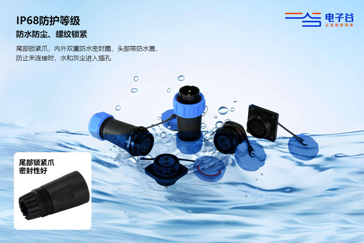 DP21 系列高防护航空插头 | 工业级恶劣环境连接解决方案