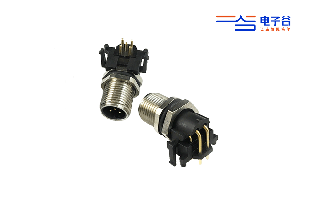 工业自动化板端优选：M12连接器的结构优势与场景适配